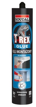 T-REX KLEJ MONTAŻOWY BEZBARWNY 310ML SOUDAL