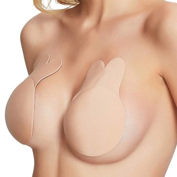 SNM biustonosz push-up beżowy P150 rozmiar uniwersalny