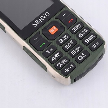 МОБИЛЬНЫЙ ТЕЛЕФОН SERVO H8 2,8 ДЮЙМА, 4 SIM-КАРТЫ