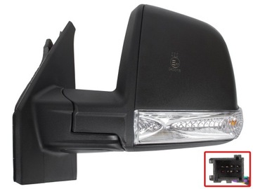 FIAT DOBLO 10- ZRCÁTKO ELEKTRICKÉ TOPENÍ LEVÉ