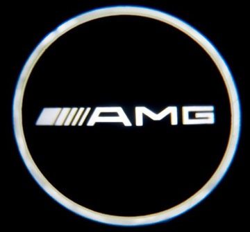 MERCEDES AMG Led Logo Projektor WSZYSTKIE MODELE!