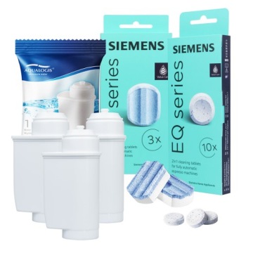 Odvápňovač a Siemens Siemens 3x filtr pro kávovar Siemens AL-Inte
