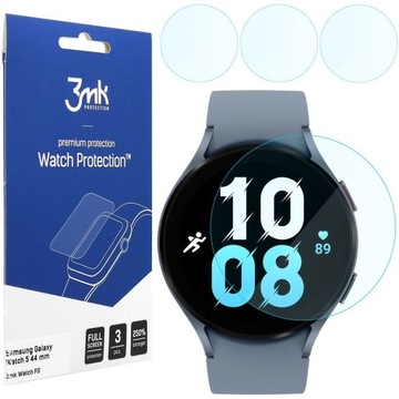 3x Folia Hybrydowa 3mk do Galaxy Watch 5 44mm