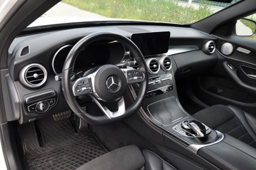 Mercedes Klasa C W205 Kabriolet Facelifting 1.5 200 184KM 2018 Mercedes-Benz Klasa C 200 4-Matic 9G-TRONIC Krajowy Bezwypadkowy, zdjęcie 4