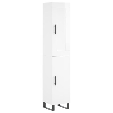 VidaXL biały 34 x 34,5 x 180 cm