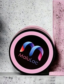 NA PREZENT Zestaw żelowy żel budujący 8x Malulac lampa led uv + gratisy