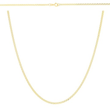 Złoty łańcuszek pełny Gucci 38 cm pr. 585