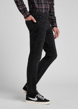 Męskie spodnie jeansowe dopasowane Lee LUKE W34 L34