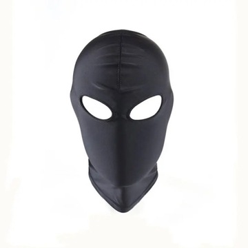 Fetish Slave BDSM Bondage Restraints Sex Mask Mouth Eye Open Head Harness