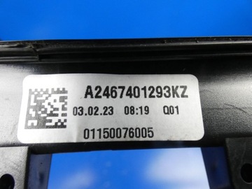 MERCEDES B TŘÍDA W246 LIŠTA CLONA (KRYT) KRYT ZADNÍ CHRÓM