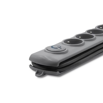 УДЛИНИТЕЛЬ С ЗАЗЕМЛЕНИЕМ НА 5 РОЗЕТОК 3М