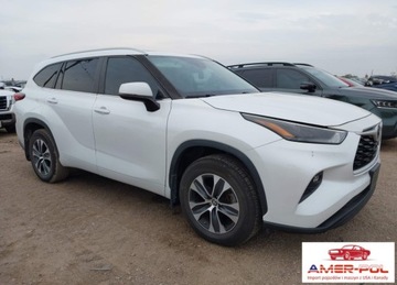 Toyota Highlander III 2023 Toyota Highlander 2023r., Xle, 2.4L, od ubezpieczalni 2.4 Benzyna 269KM