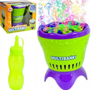 MULTIBAŃKI MASZYNA do BANIEK BAŃKI + PŁYN