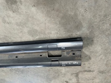 Накладка на порог Л/П Mercedes E class W212 AMG