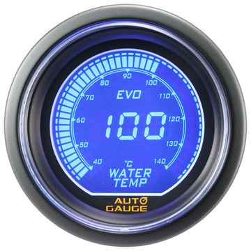 Wskaźnik New Auto Gauge Temperatura Wody EVO