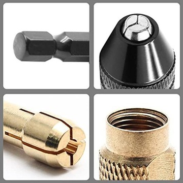 Многофункциональный патрон, 12 предметов, мини-цанга для сверл.