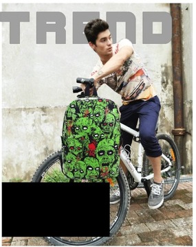 Зомби Скелет Череп Дизайнер Женщины Мужчины Школьная сумка Светоотражающий рюкзак