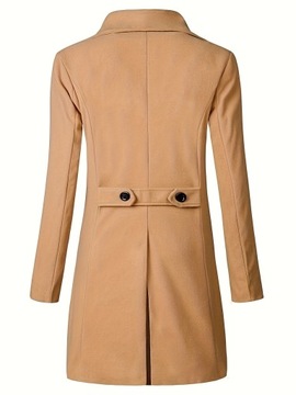 ЭЛЕГАНТНОЕ МУЖСКОЕ ДЛИННОЕ ОСЕННЕЕ ЗИМНЕЕ ПАЛЬТО