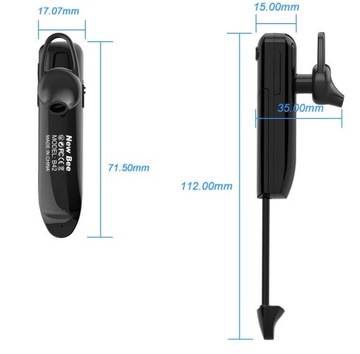 ГАРНИТУРА NEW BEE B42 BLUETOOTH-ГАРНИТУРА
