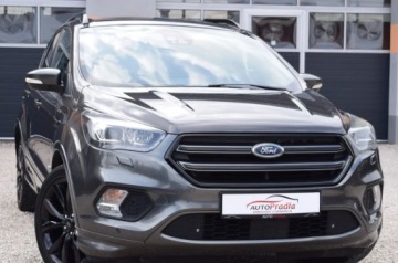 Ford Kuga II SUV Facelifting 2.0 TDCi 180KM 2017 Ford Kuga 2.0 TDCI 180P AWD ST-Line PowerShif Fuul Ledy Kamera Lopatki