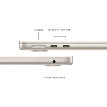 Ноутбук MacBook Air 13,6 M3 16 ГБ/512 ГБ Starlight США
