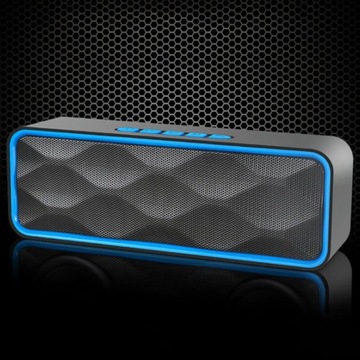milageto Портативная зубная колонка с FM Blue