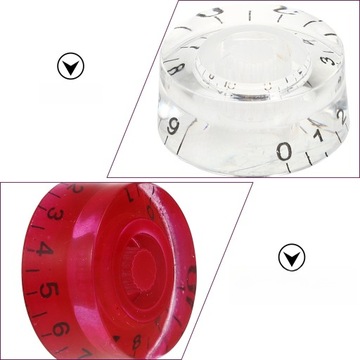 Потенциометры для электрогитары, 16 шт., простая практичная ручка громкости для гитары