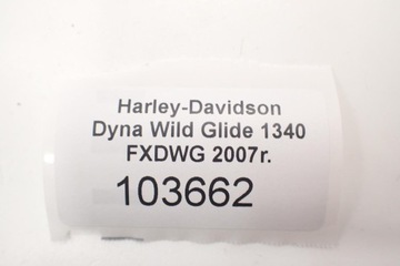Harley Davidson FXDWG Dyna Wide Glide 2007 Błotnik