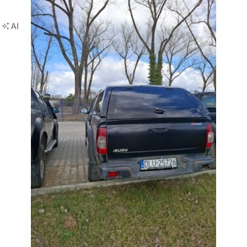 Isuzu D-Max I Single Cab 2.5 D 136KM 2011 Samochód ISUZU D-MAX 2.5 TD, nr rej. DLU 25726, zdjęcie 1