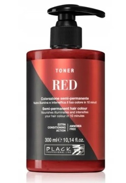 BLACK Toner do włosów RED Czerwony 300ml