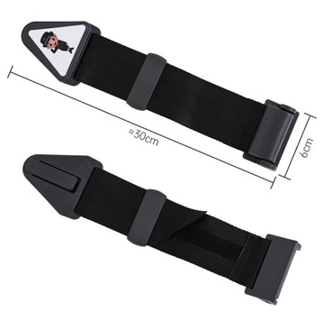 УНИВЕРСАЛЬНАЯ стальная РУЧКА ISOFIX, БЕЗОПАСНАЯ, 30x6