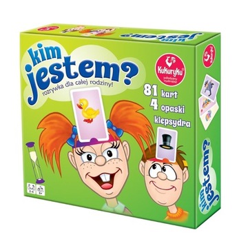 KIM JESTEM GRA PLANSZOWA ferie kukuryku