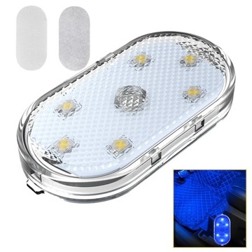 1pc Car LED Light Interior Lighting Atmosphere Lamp for Armrest Box Trunk