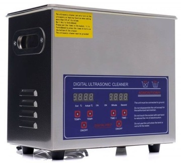 УЛЬТРАЗВУКОВАЯ МОЮЩАЯ ВАННА С КОРЗИНОЙ ДЛЯ МОЙКИ ДЕТАЛЕЙ 3,2 Л