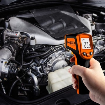 ПИРОМЕТР ИЗМЕРИТЕЛЬ ТЕМПЕРАТУРЫ БЕСКОНТАКТНЫЙ ТЕРМОМЕТР -50°C - +400°C NEO Tools
