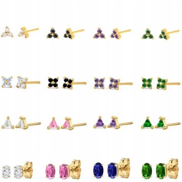 Игла из стерлингового серебра 925 пробы, маленькая геометрия Tri