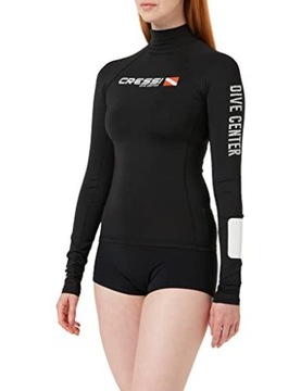 Cressi Rash Guard Lady Dive Center koszula ochronna z Długimi rękawami r. M