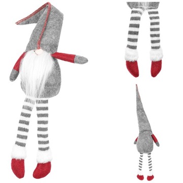 Гном Дед Мороз Гном Рождественский подарок Большой Рождественский Гном Большой 50см