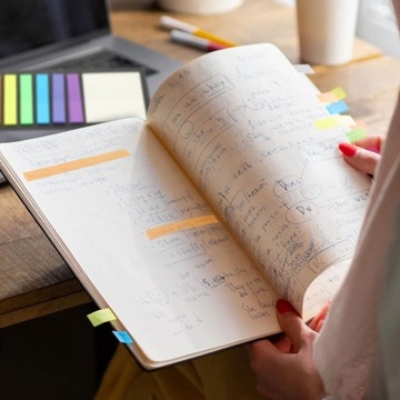 3 шт. 4 ультратонких индексных наклейки с подсветкой, разноцветные вкладки