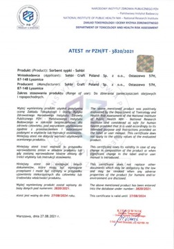 2 кг сорбента CRUDE OIL тест CNBOP 260%!!!