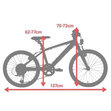 Треккинговый велосипед Btwin Riverside 20 дюймов