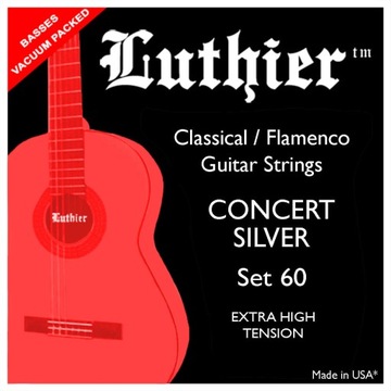Struny do Gitary Klasycznej Luthier 60 - Extra Twarde