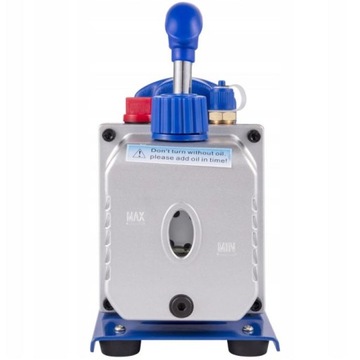 Вакуумный насос 4CFM, 1720 об/мин, 5 Па, с манометром и коллектором