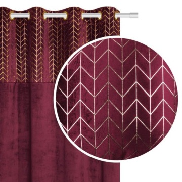 ZASŁONY NORD 140x250 WELUROWE KÓŁKA PRZELOTKI