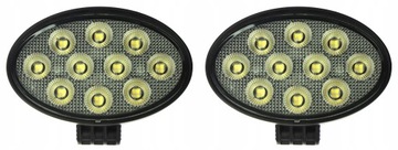 LAMPA ROBOCZA HALOGEN 40 LED 12-24V LEDOWA SZPERACZ OSRAM OWALNA 40W IP68