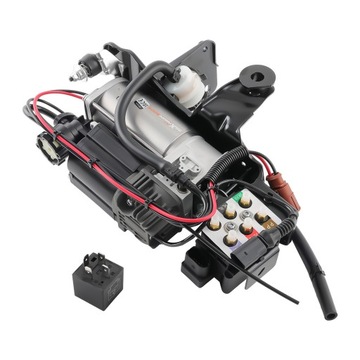 Компрессор пневмоподвески + кронштейн + клапан для Audi A6 C6 4F S6