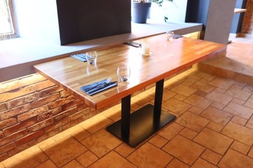 Стол для помещения, точки общественного питания, МАССИВ ДУБА