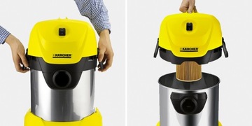 ODKURZACZ WD3 PREMIUM KARCHER PRZEMYSŁOWY 1400W