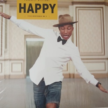 PHARRELL WILLIAMS , happy , yellow winyl 2014