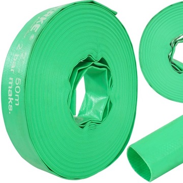 WĄŻ DO WODY GUMOWY DO POMPY STRAŻACKI 2 CALE 50m